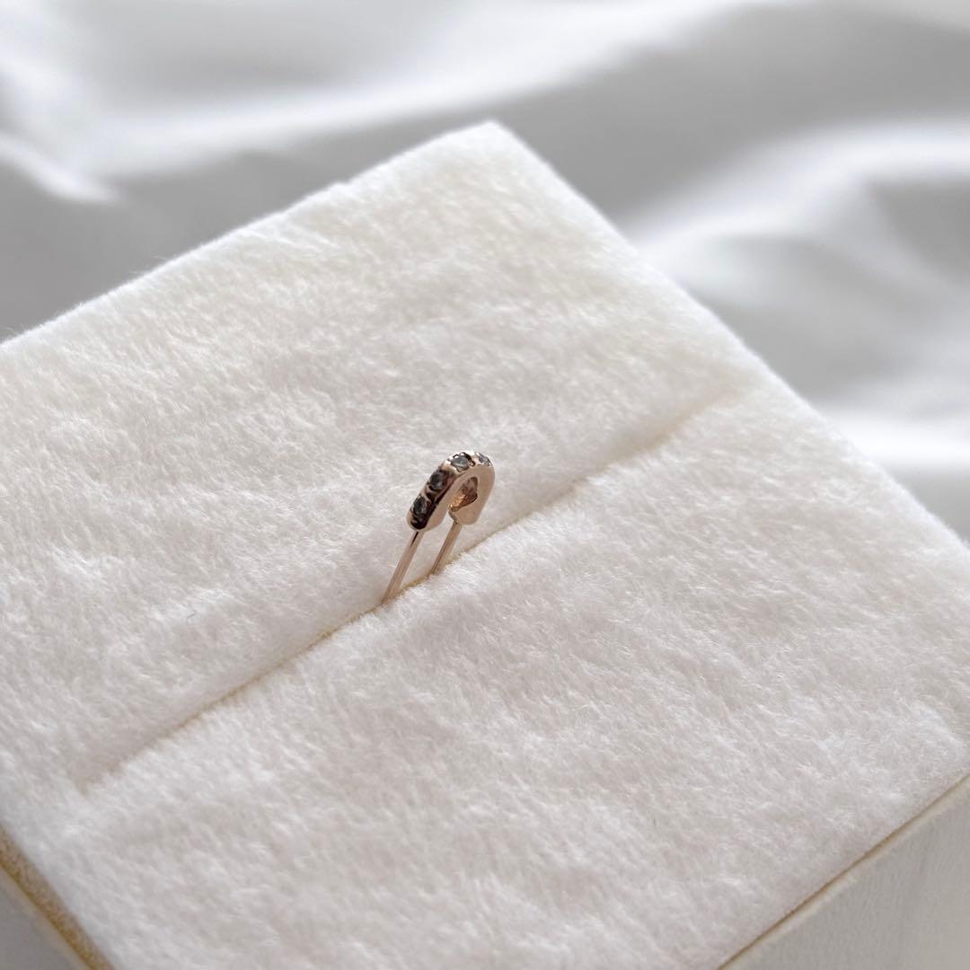 aiko 着 JAM  MADE 安全ピン ピアス K10 未使用