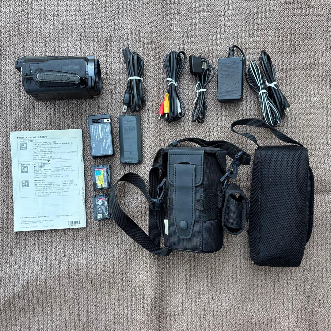 SONYハンディカムHDR-PJ760V/キャリングケース/アクセサリーキット
