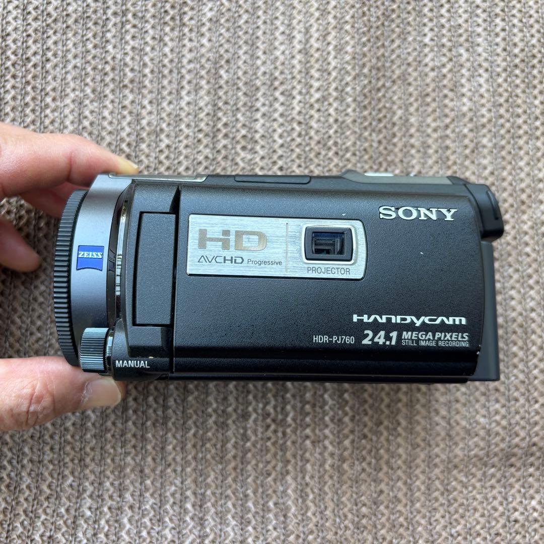 SONYハンディカムHDR-PJ760V/キャリングケース/アクセサリーキット