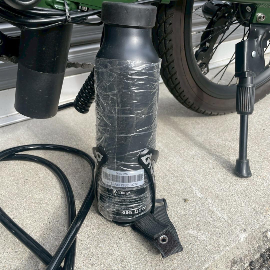 ほぼ未使用 EENDUR C-4 折りたたみ電動アシスト自転車 オプション付き