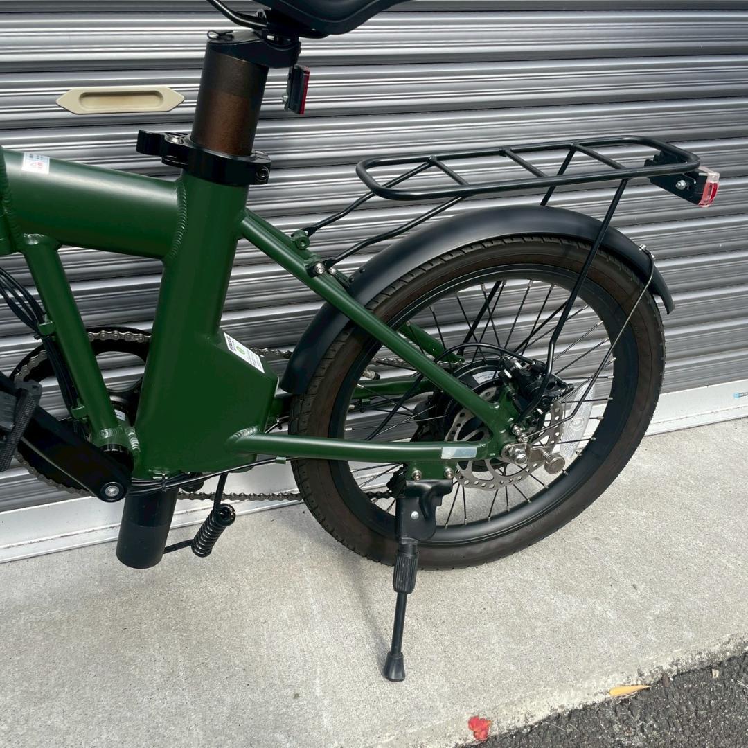 ほぼ未使用 EENDUR C-4 折りたたみ電動アシスト自転車 オプション付き