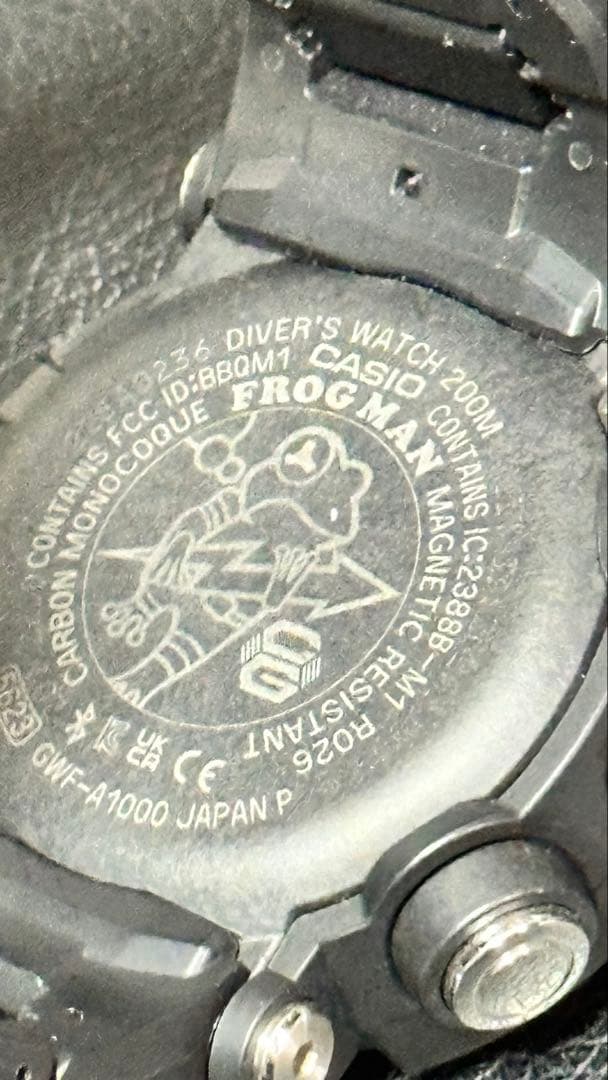 時計 CASIO G-SHOCK FROGMAN GWF-A1000C-1AJF