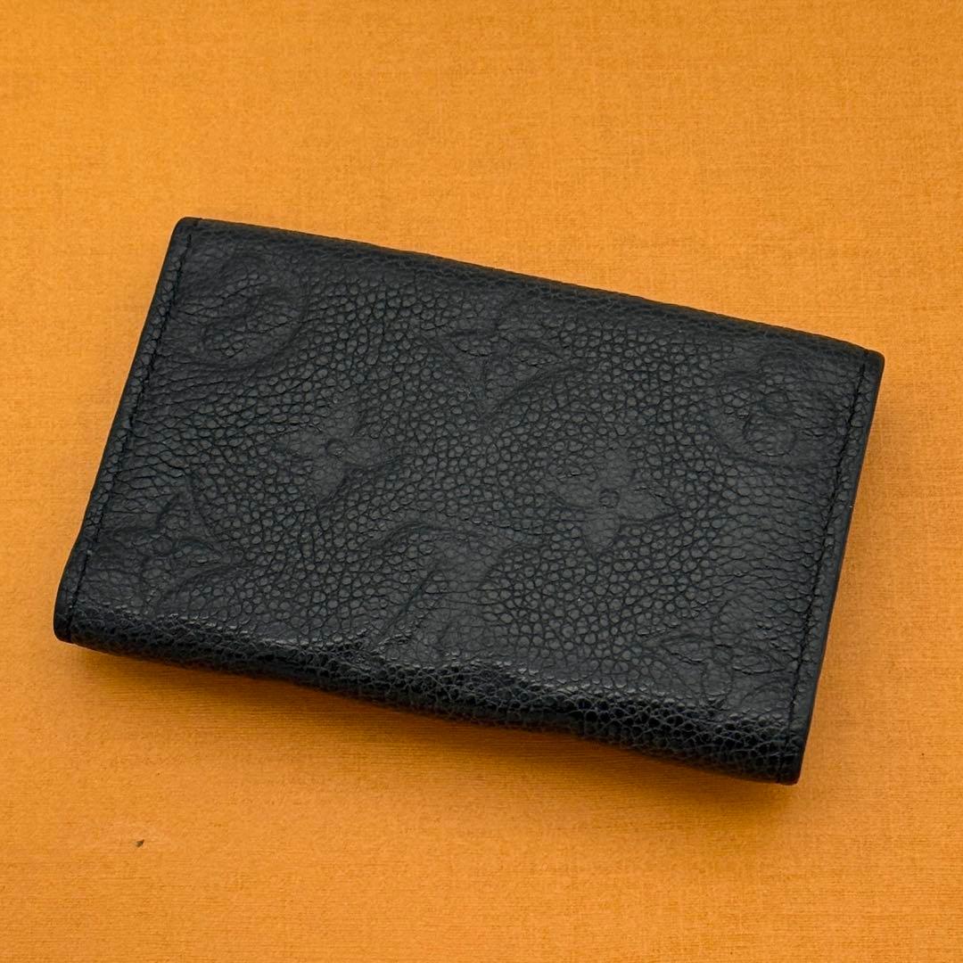 美品 ルイヴィトン モノグラム アンプラント キーケース ミュルティクレ6 黒