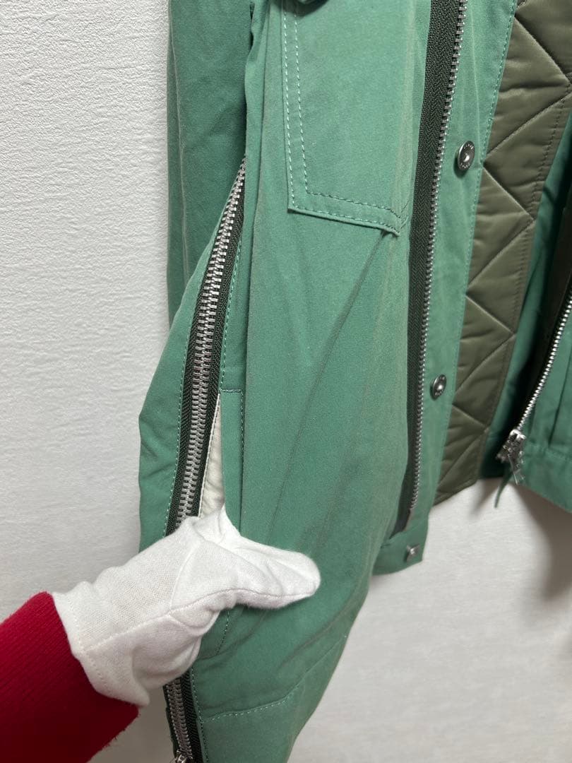 sacai 21SSコットンナイロンオックスフォードブルゾン