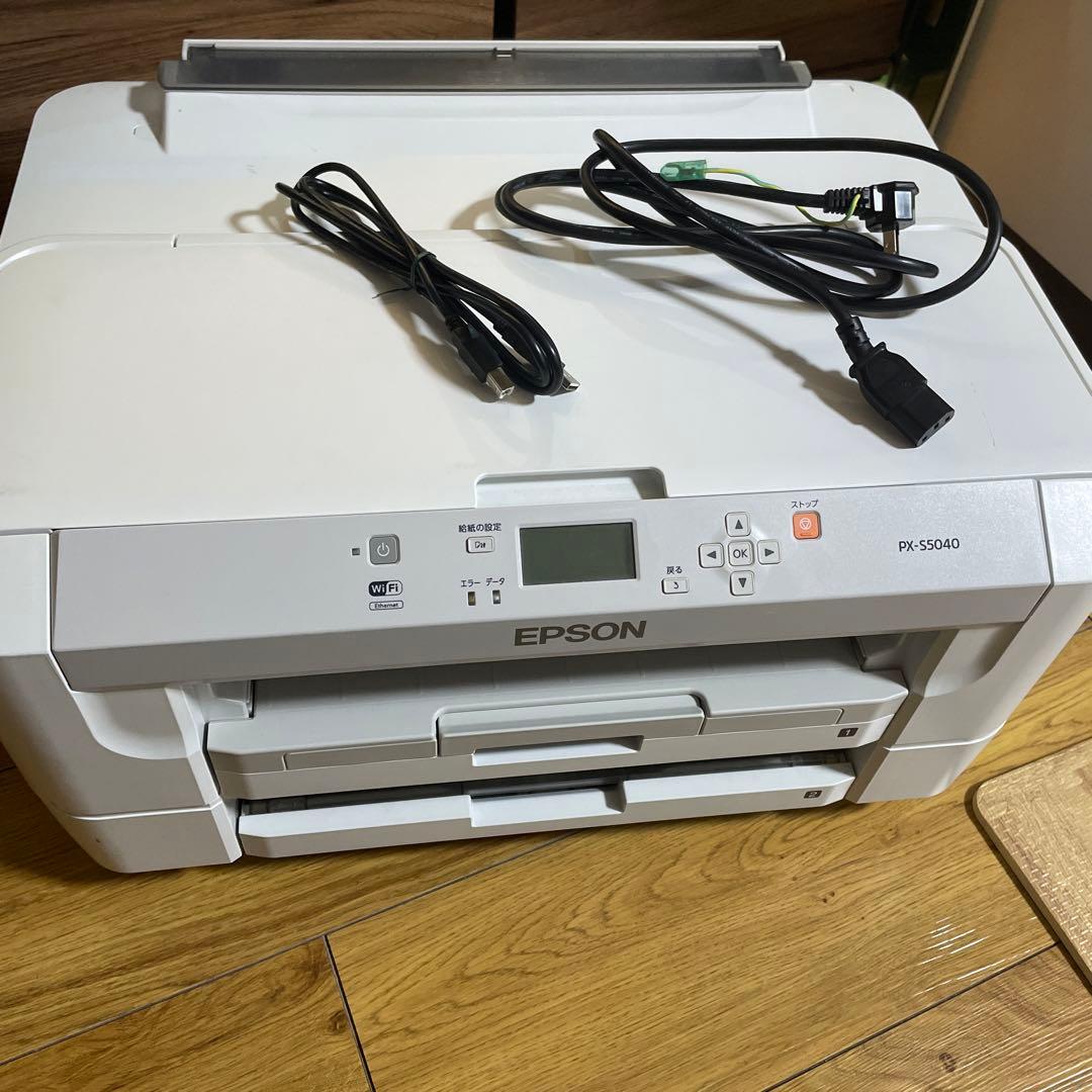 【美品】EPSON ビジネスインクジェットプリンターPX-S5040