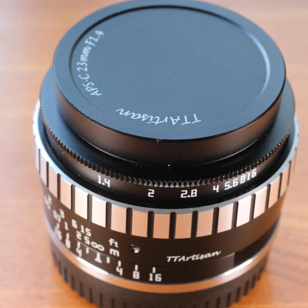 TTArtisan 23mm f1.4　美品　無限遠調整済　Xマウント