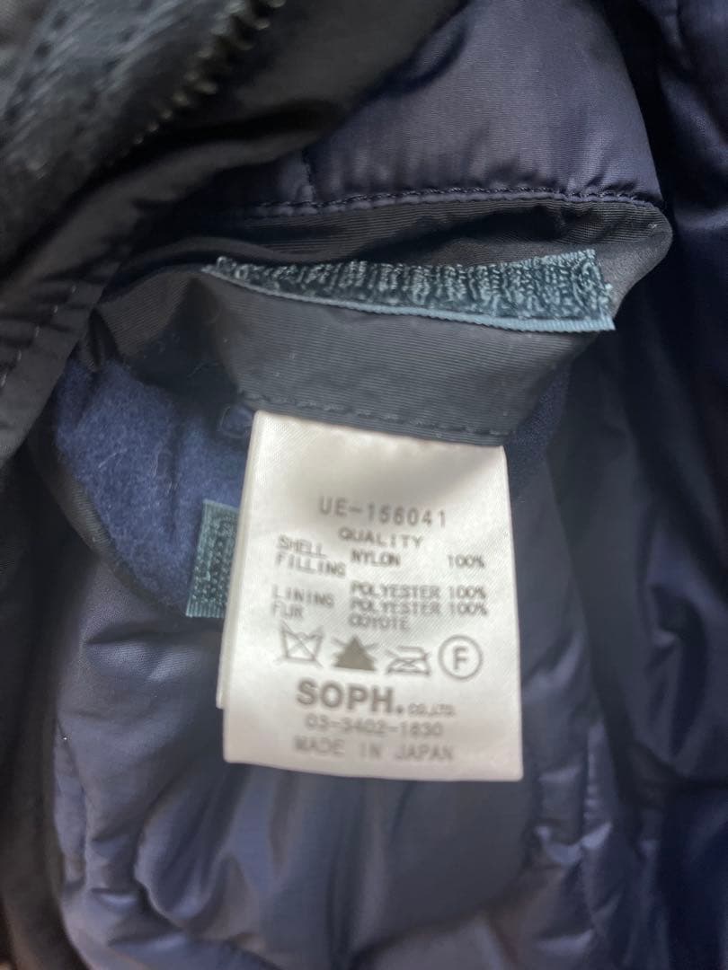 ユニフォームエクスペリメント　モッズコート　usnavy ブラック　2