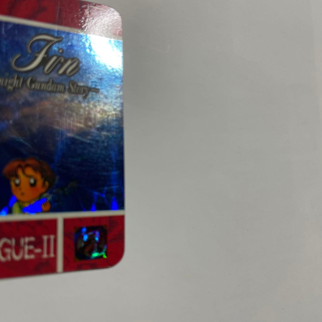 SDガンダム１０周年記念　スペシャルカードダス⚠️裏面剥がしてません⚠️