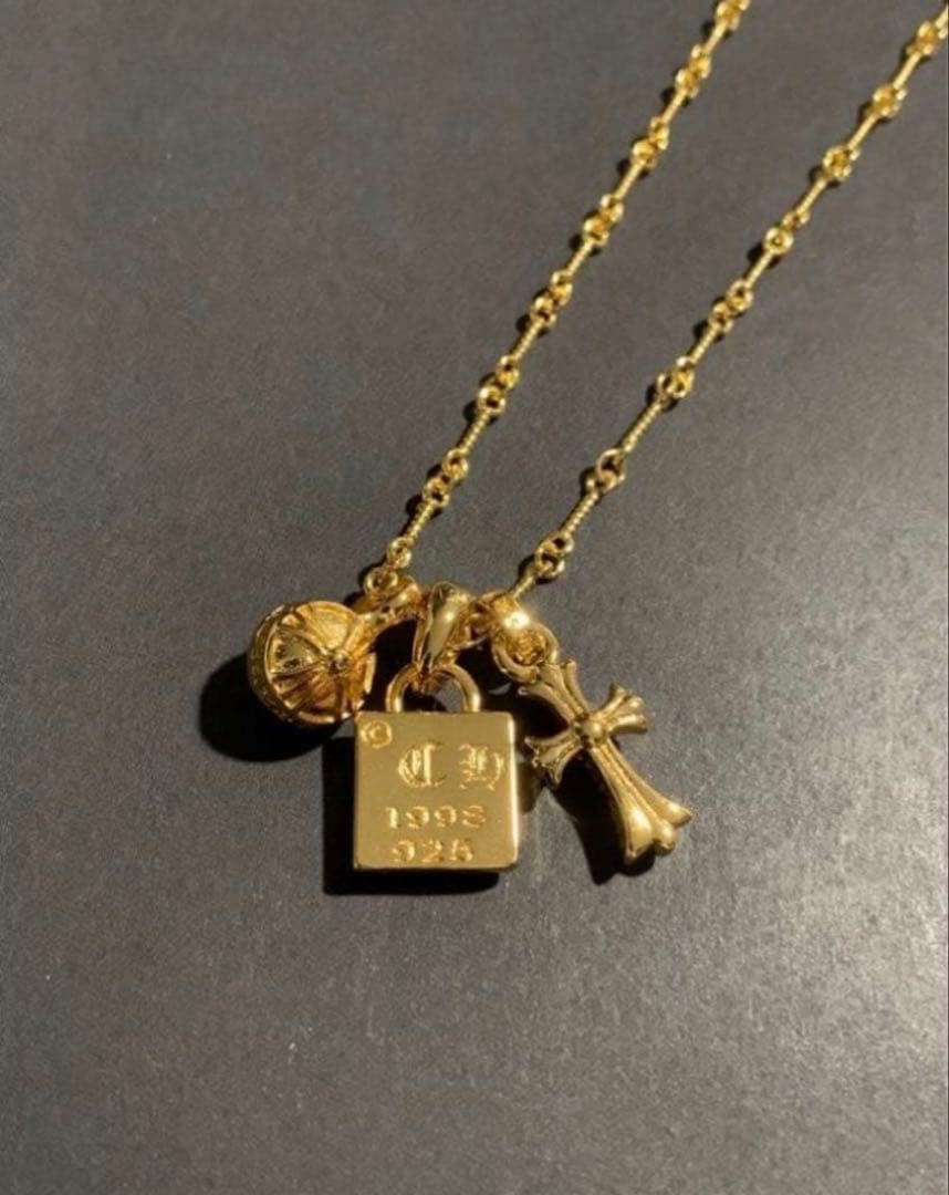 22k ゴールド ネックレス 50cm