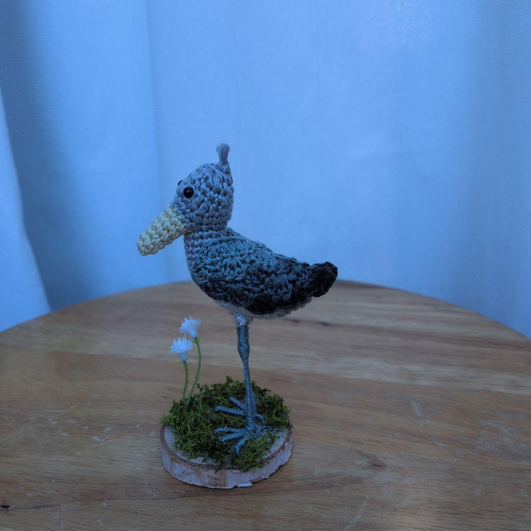 編みぐるみカメレオン　ウサギ　ハシビロコウ