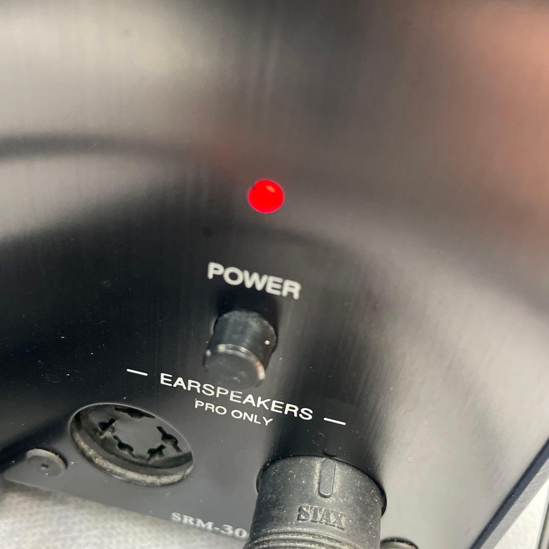 STAX.SRM-300、ヘッドフォンSR-202、オヤイデ電源ケーブル