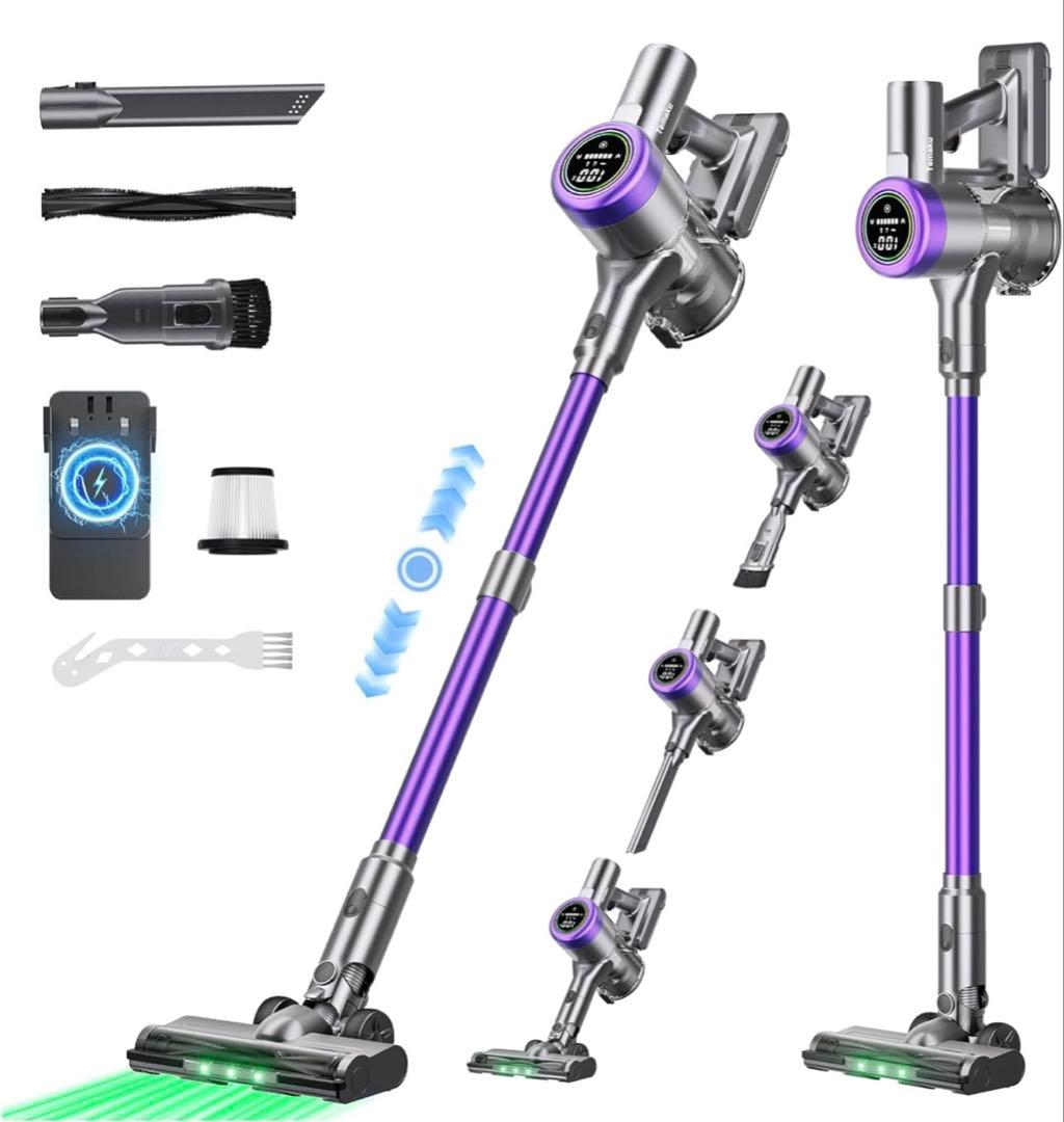 掃除機 コードレス　2026年モデル先行発売　業界トップレベル80KPa強力吸引