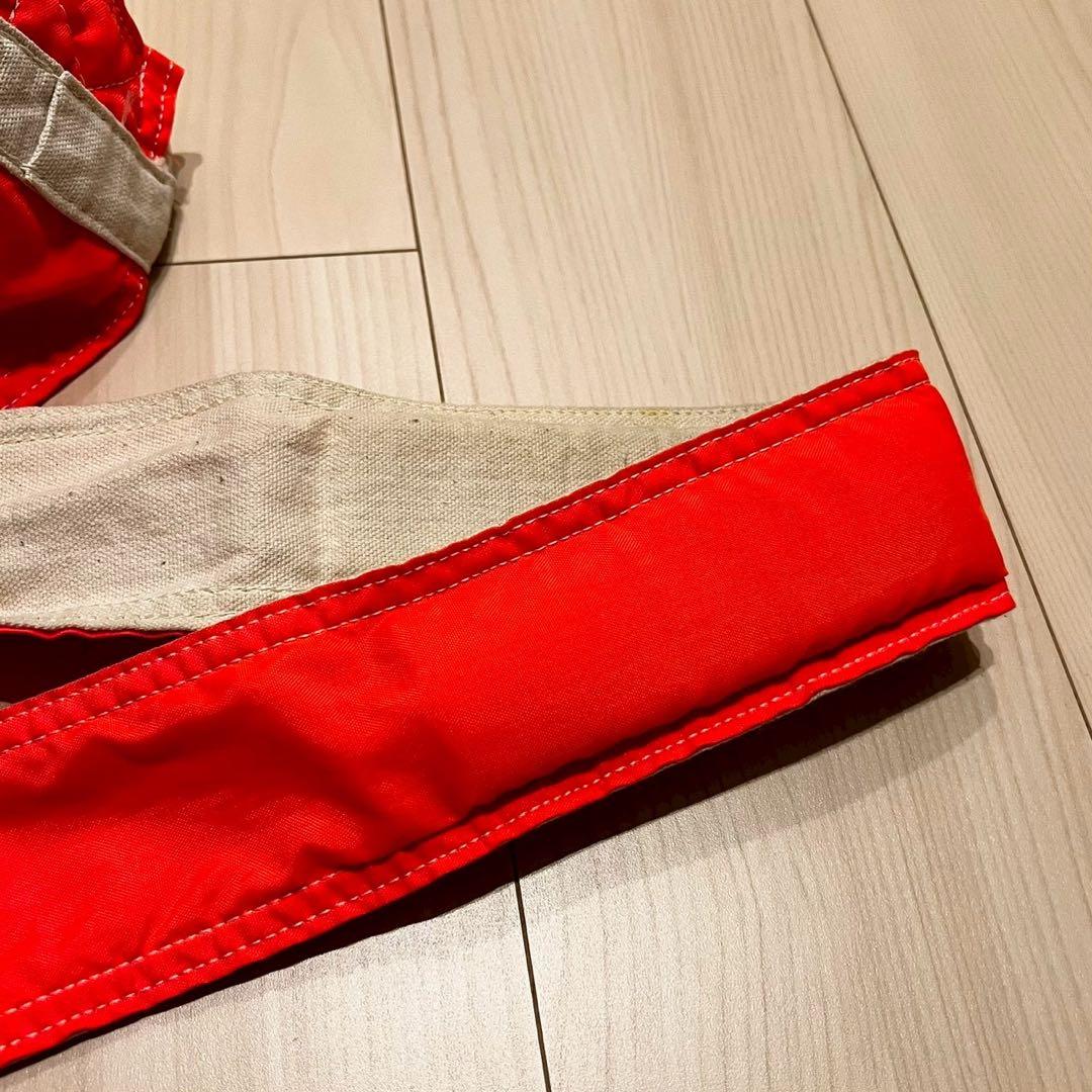 60s〜70s 両面プリント 染み込み ニュースペーパー バッグ 古着