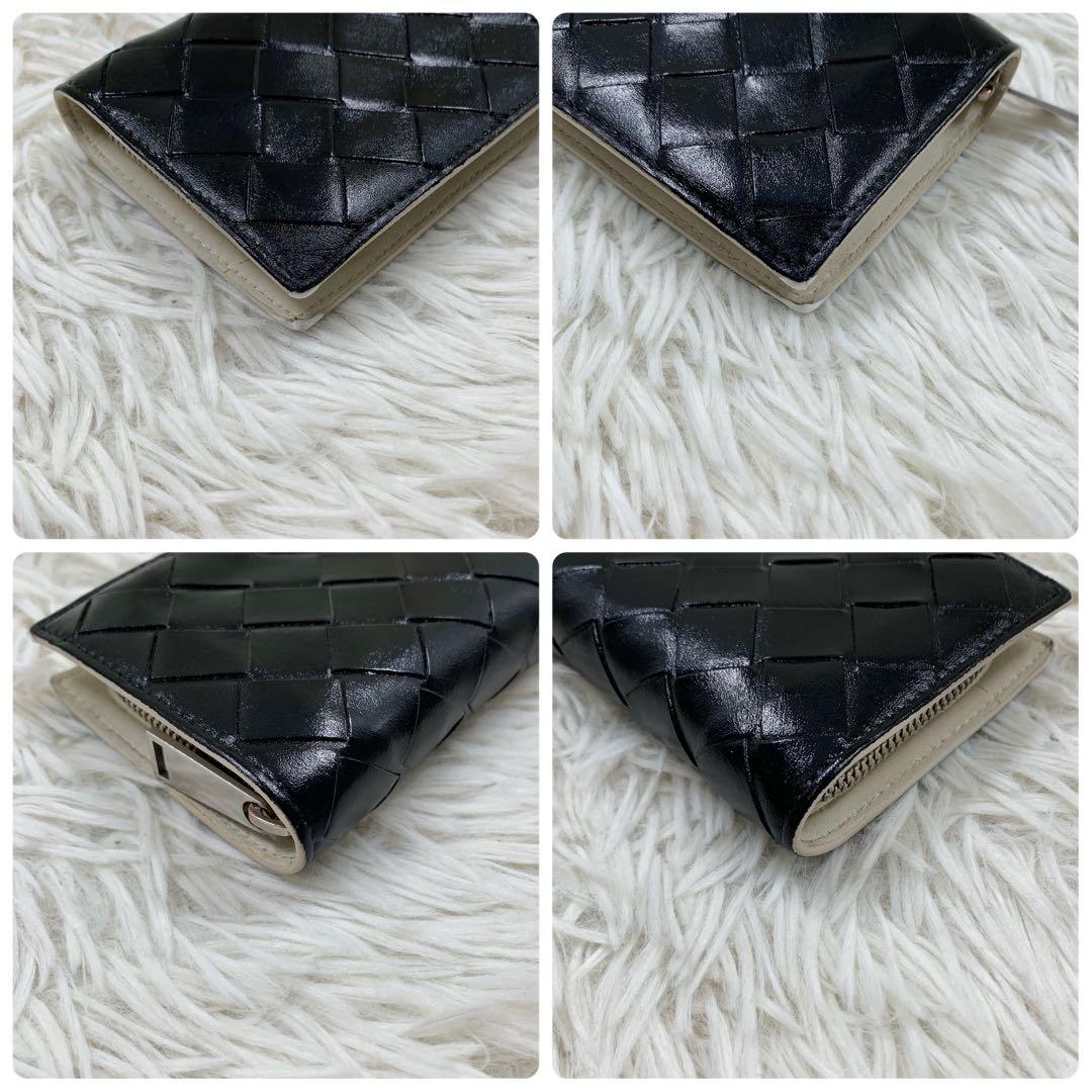 【✨美品✨】ボッテガヴェネタ マキシイントレチャート ケース バイカラー