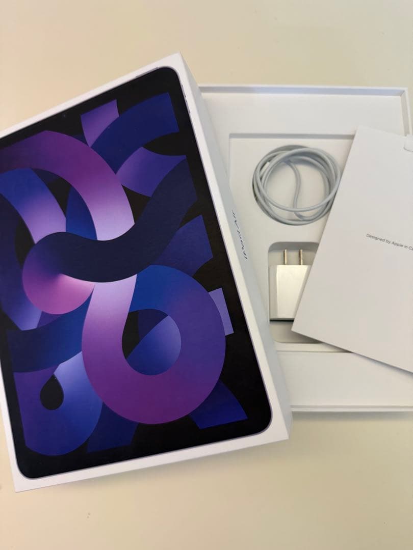 iPadAir第5世代256GBパープル箱有＋ApplePencil第2世代