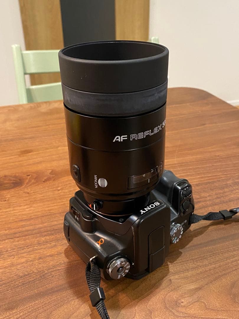 ミノルタ　MINOLTA AF reflex 500 単焦点レンズ　動作品