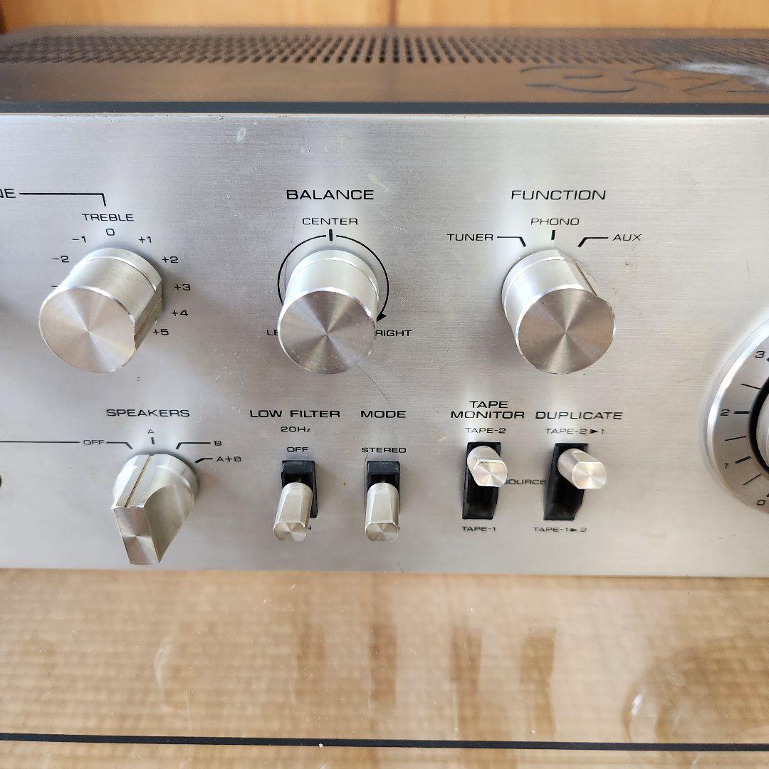 【レア】東芝 Aurex SB-320 ステレオアンプ レトロ