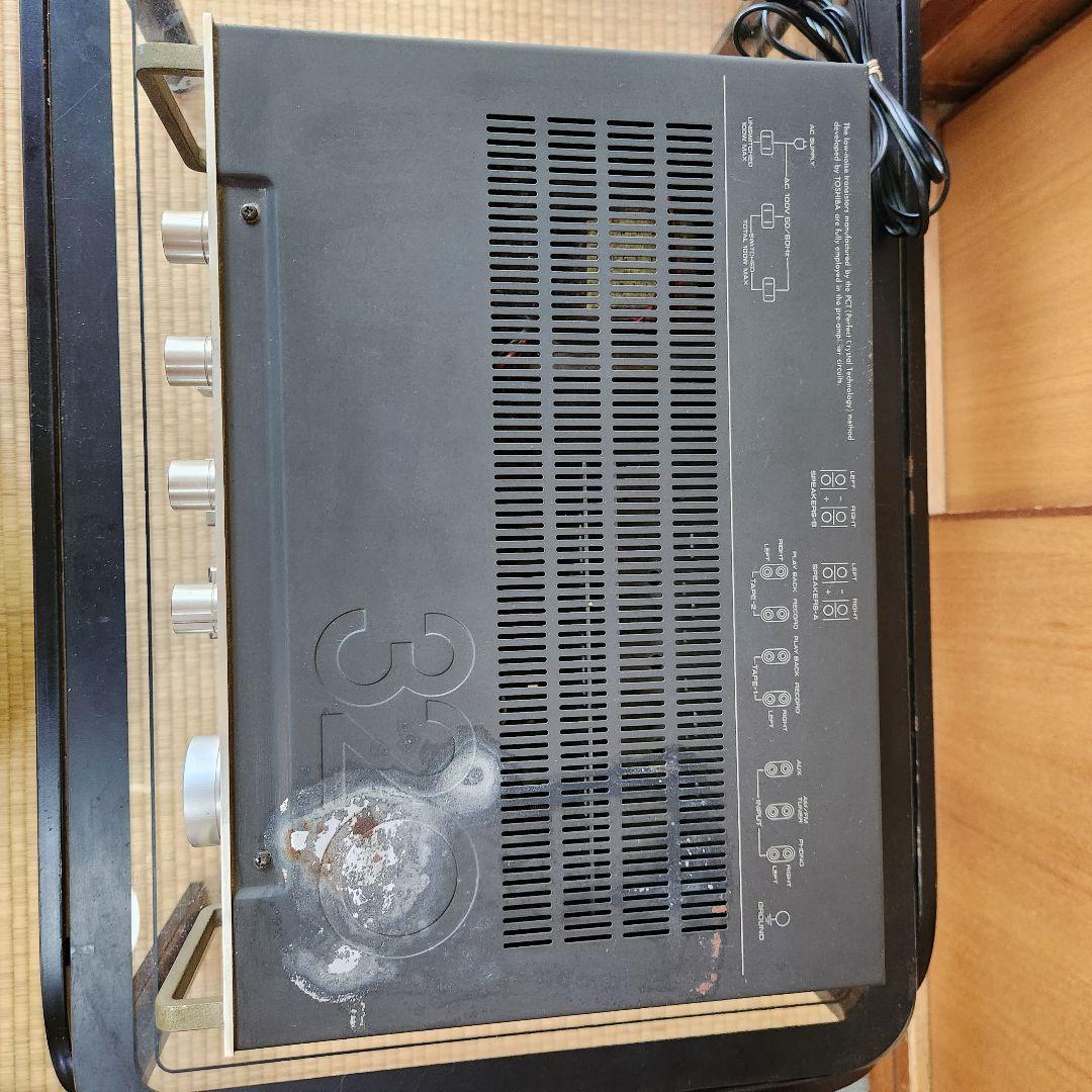 【レア】東芝 Aurex SB-320 ステレオアンプ レトロ