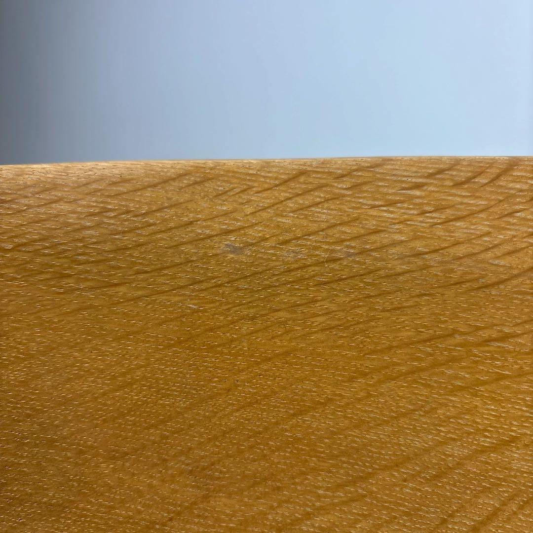 柏木工　ナチュラル　ターコイズブルー　アームチェア　ロビーチェア