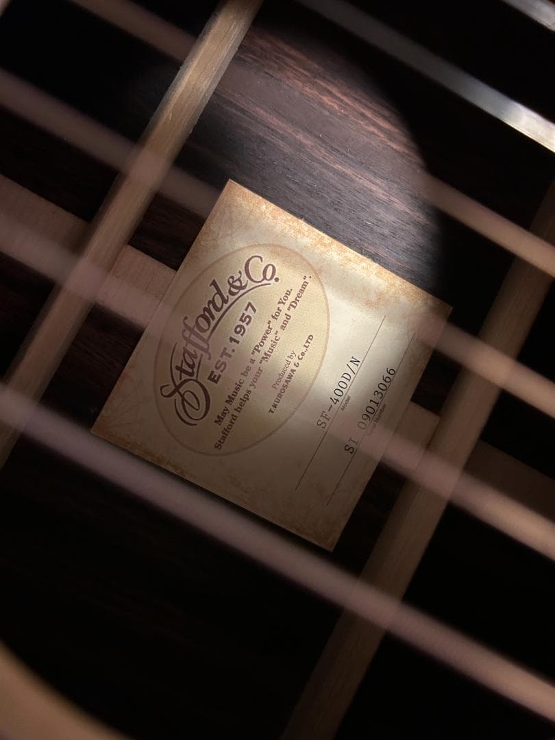 ギター Stafford SF-400D/N