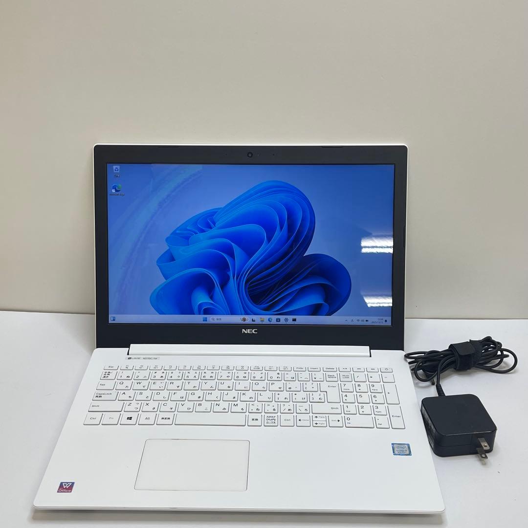 Windowsノート本体 #611 NEC LAVIE NS70C/M i7-8550U 8GB 256G