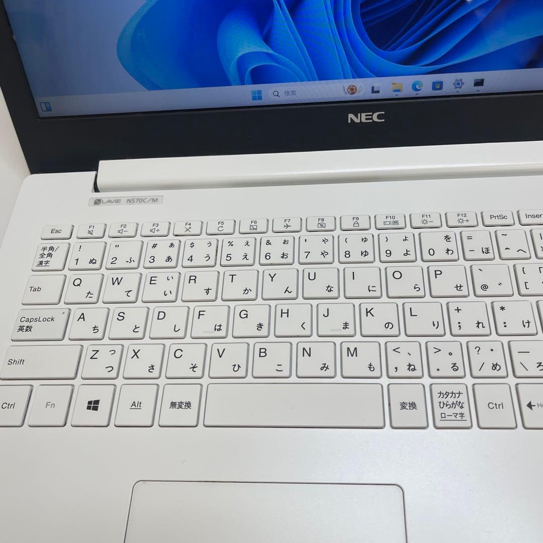 Windowsノート本体 #611 NEC LAVIE NS70C/M i7-8550U 8GB 256G
