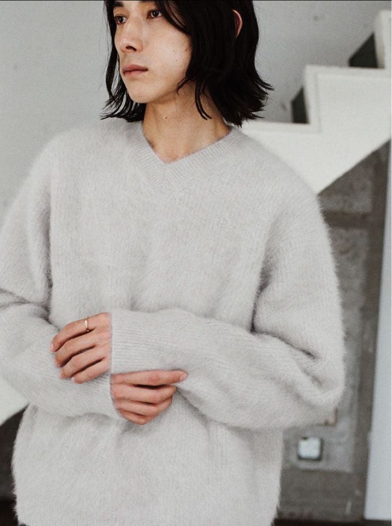 トップス Fox Cashmere V Knit L