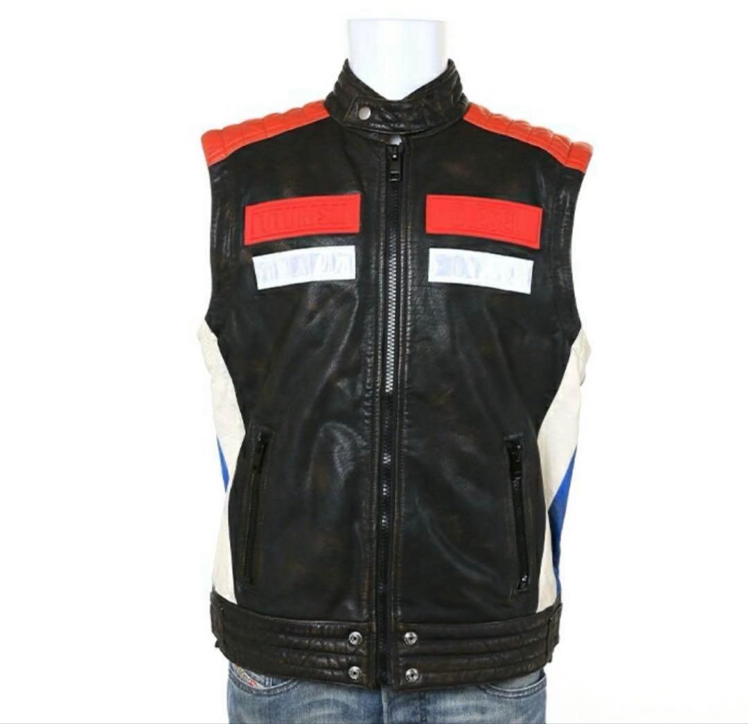 【美品】DIESEL 本革 2way マルチ〈定価137,500円〉