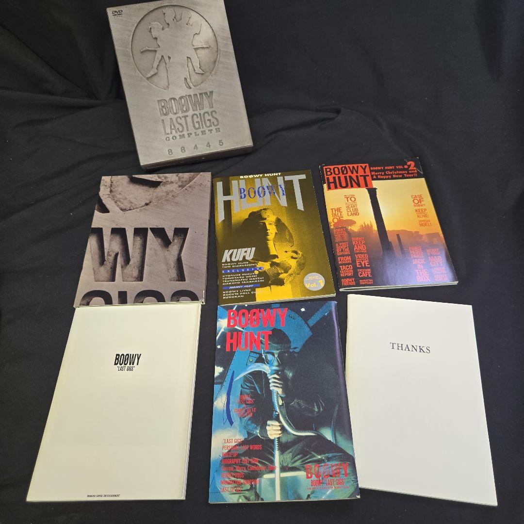BOØWY DVDセット ライブ・シングル集