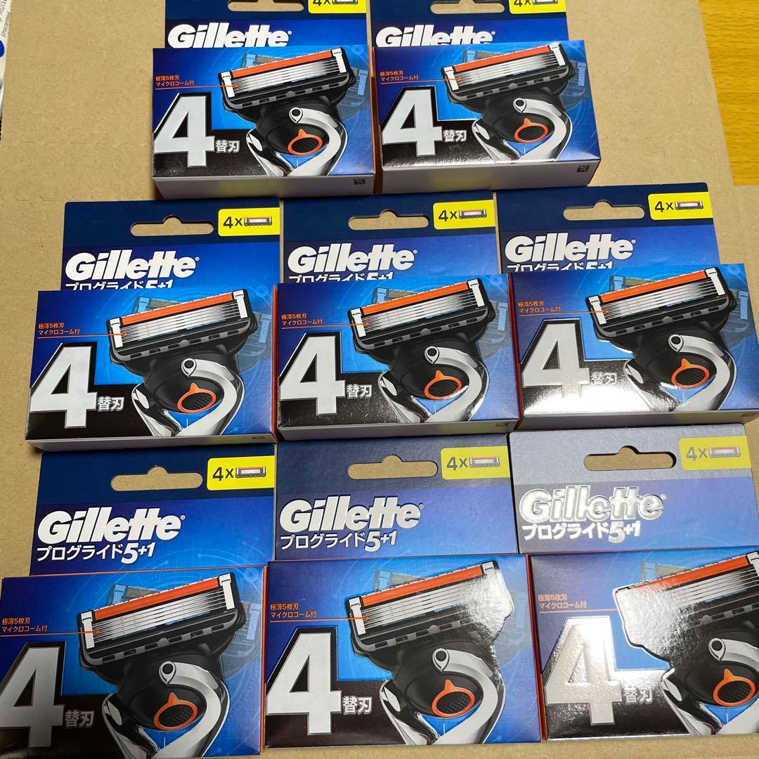 Gillette プログライド 5+1 替え刃 4個入り　8箱