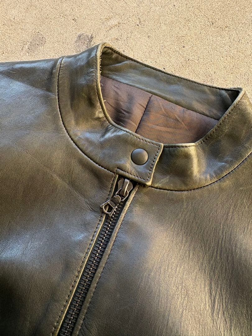 ジャケット・アウター 00s Neil Barrett leather jacket prada