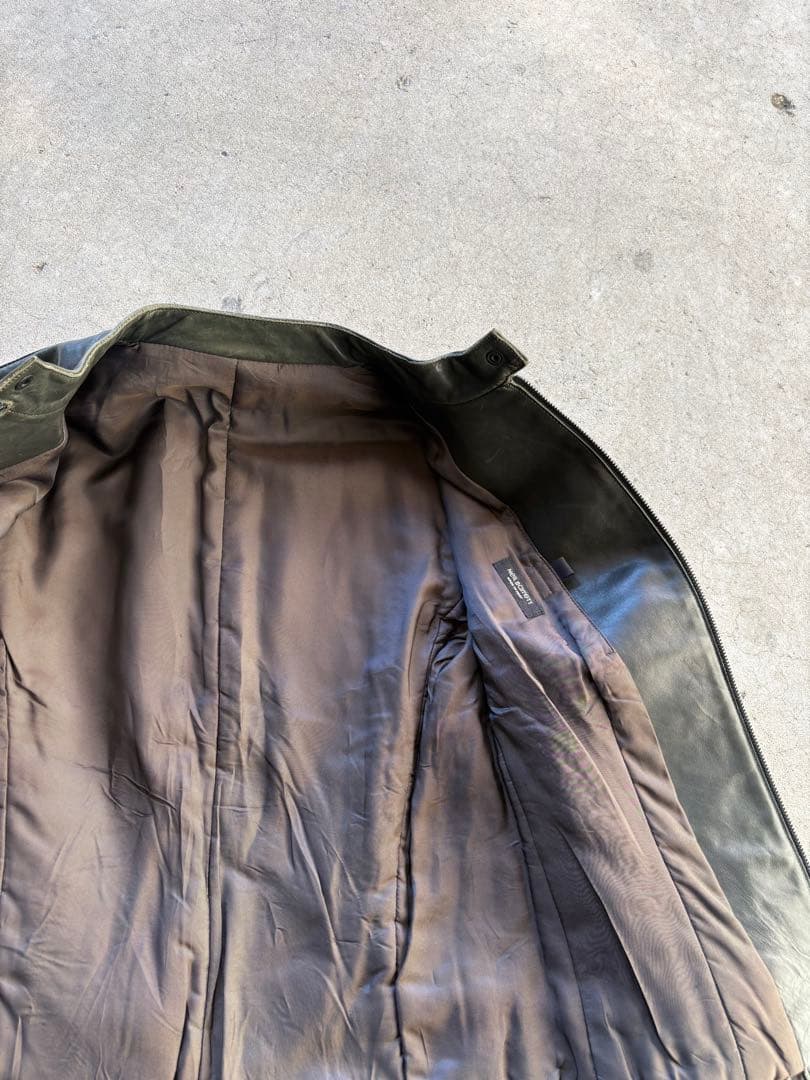 ジャケット・アウター 00s Neil Barrett leather jacket prada
