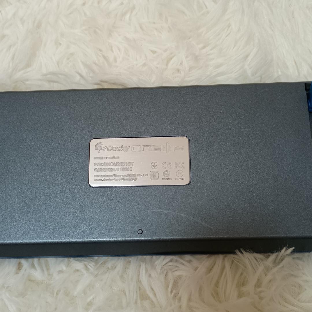 Ducky One 3 Mini ゲーミングキーボード キーキャップ ケーブル付