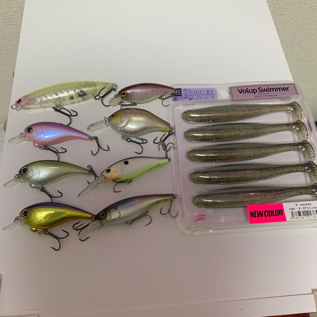 美品　レヴォニック&ノリーズ&人気ルアーワームセット売り！！