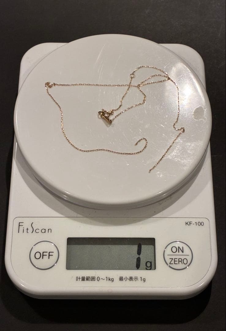 10K金ネックレス　【本物】　※ちぎれています‼️