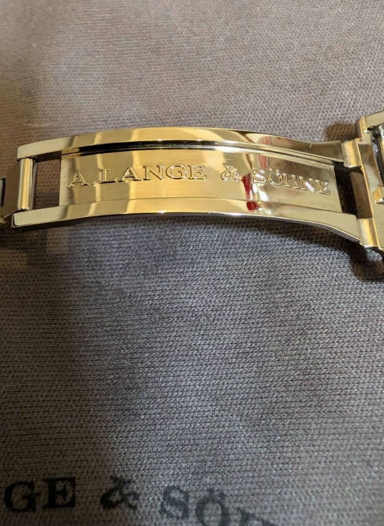 A.ランゲ＆ゾーネ K18WG Dバックル 幅 16mm