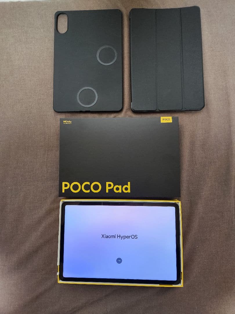 ★POCO Pad WiFi グレー おまけ付 中古美品★