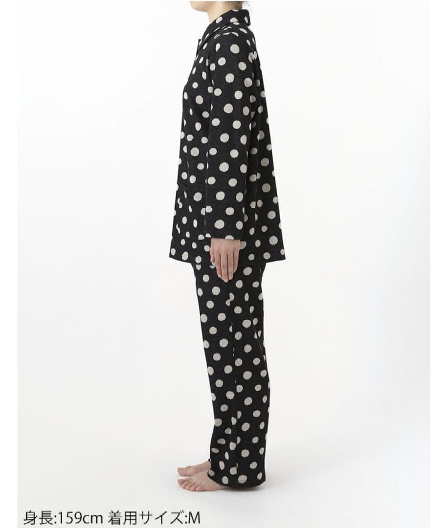 新品タグ付き ワコール パジャマ ルームウェア 水玉 L
