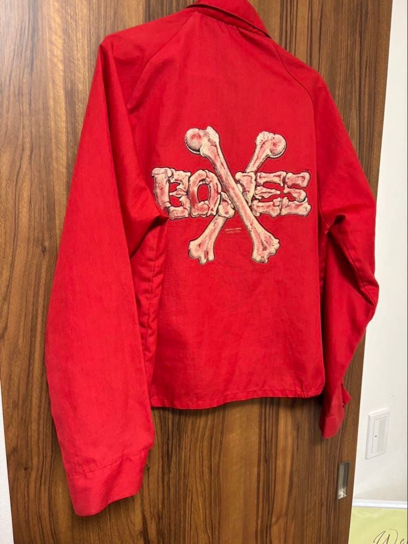 パウエル 80 ヴィンテージ クロスボンズ　スイングトップ 赤 本物