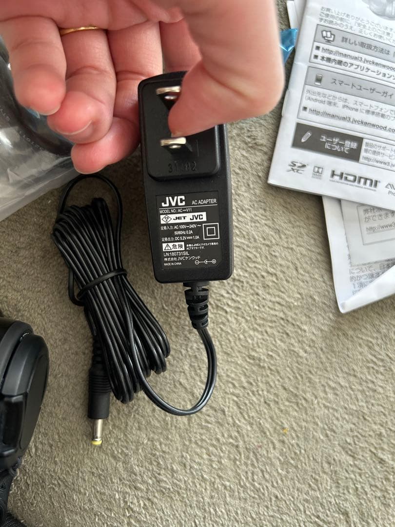 JVCEverioR GZ-RX680-Bビデオカメ2018年制