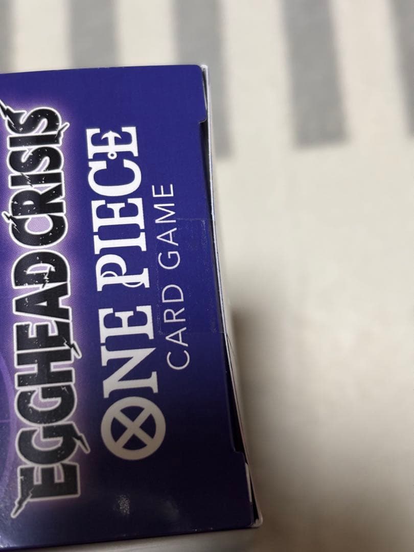 未開封テープ付き　ワンピースカードゲーム　エッグヘッド　１箱