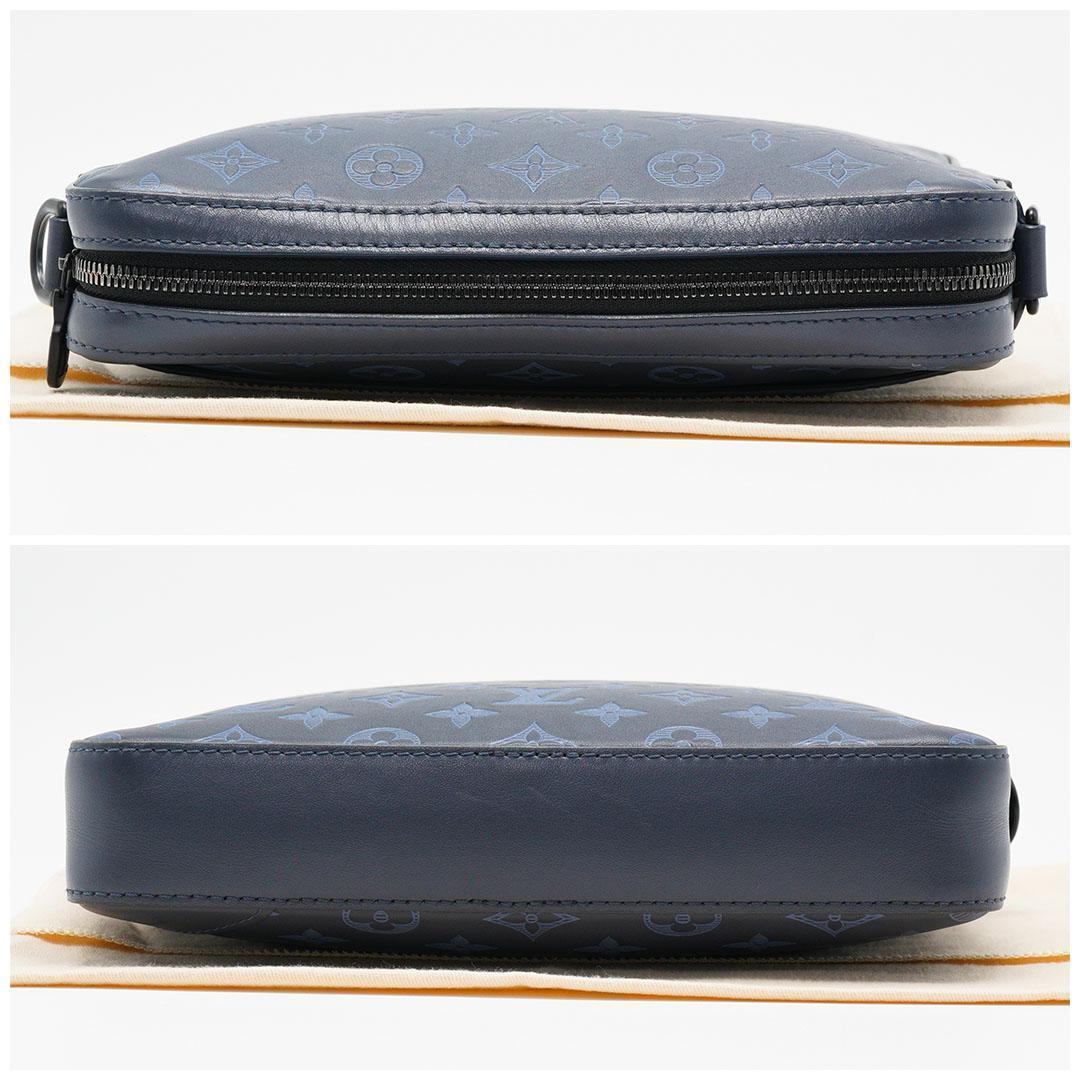 【極美品】ルイヴィトン モノグラムシャドウ デュオ メッセンジャー M45730