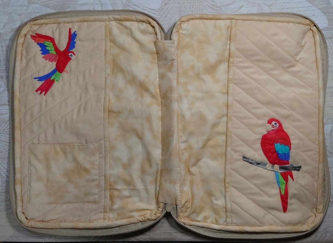 ハワイアンキルトのバインダーケース