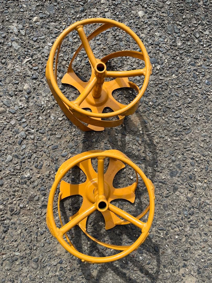 ホンダ プチなFG201・ピアンタFV200用 イエロースパイラル　送料込