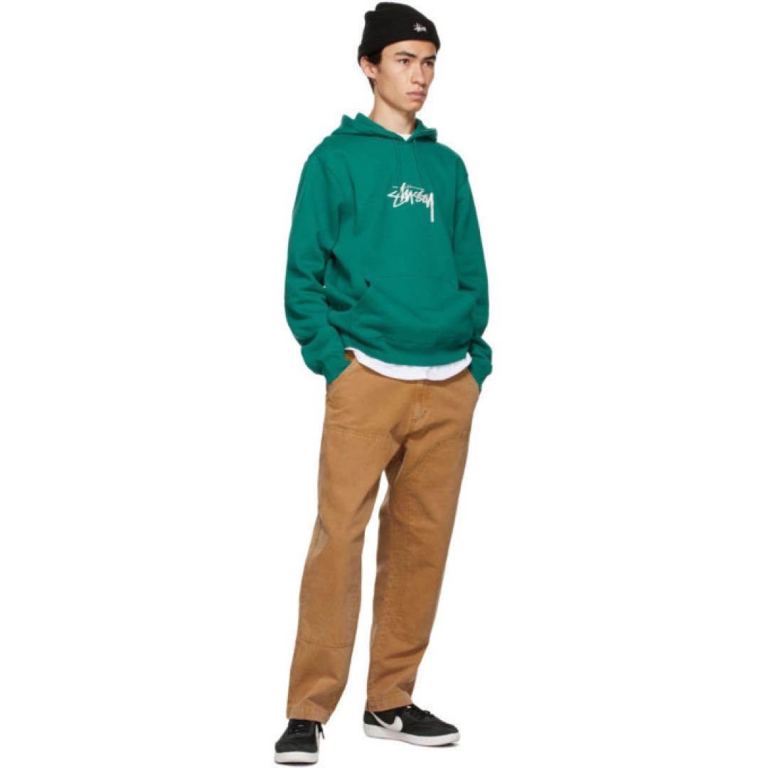 ☆ STUSSY Stock Logo Applique Hoodie ☆