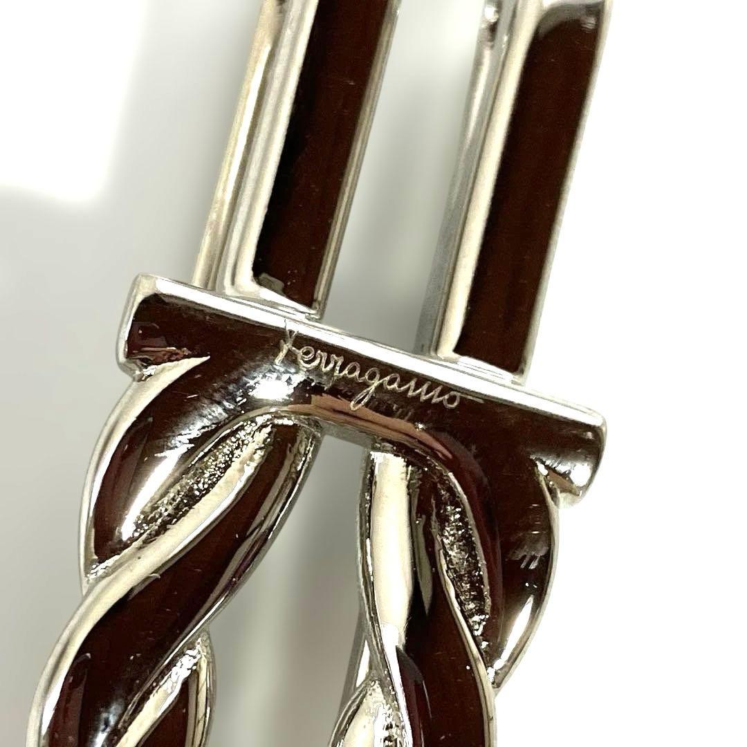 【美品】Ferragamo フェラガモ マネークリップ