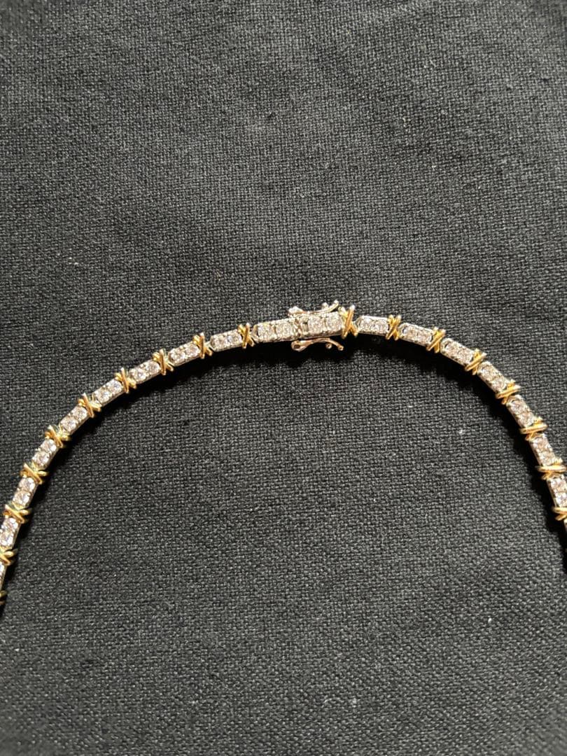 三代目　登坂広臣 omi 着用モデル　ダイヤ　テニスネックレス