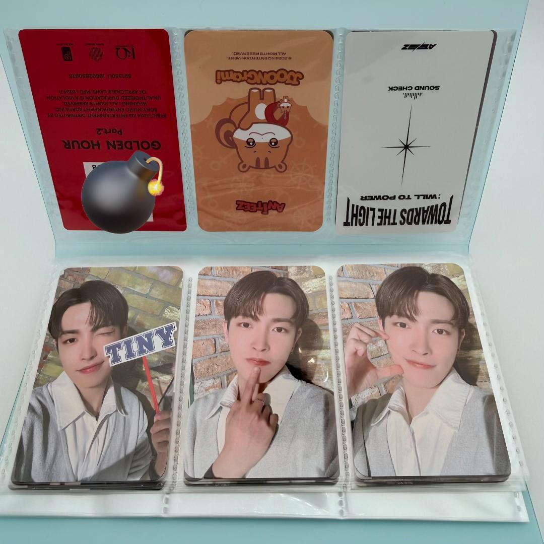 公式 ATEEZ アチズ ホンジュン トレカ まとめ