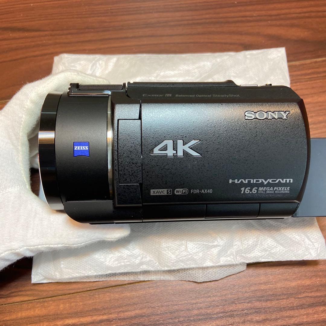 SONY FDR-AX40 ビデオカメラ ほぼ新品 3827