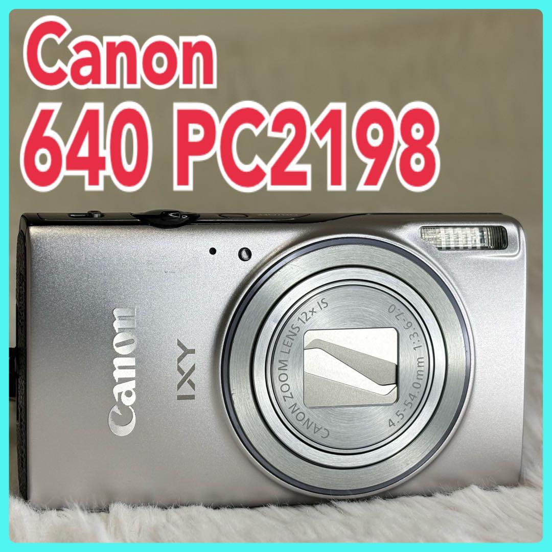Canon カメラ　IXY 640 PC2198 充電器 コンデジ　動作品